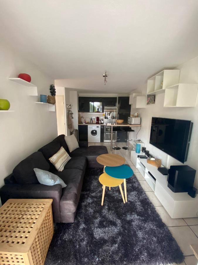 Logement Entier T2 Climatise, Parking Gratuit, Jardin, Plage A 2Min A Pied ساناري سور مير المظهر الخارجي الصورة